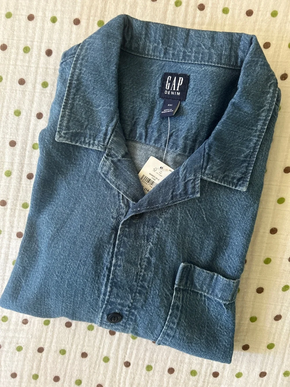 GAP Denim Casual Kid’s Button-Down Shirt